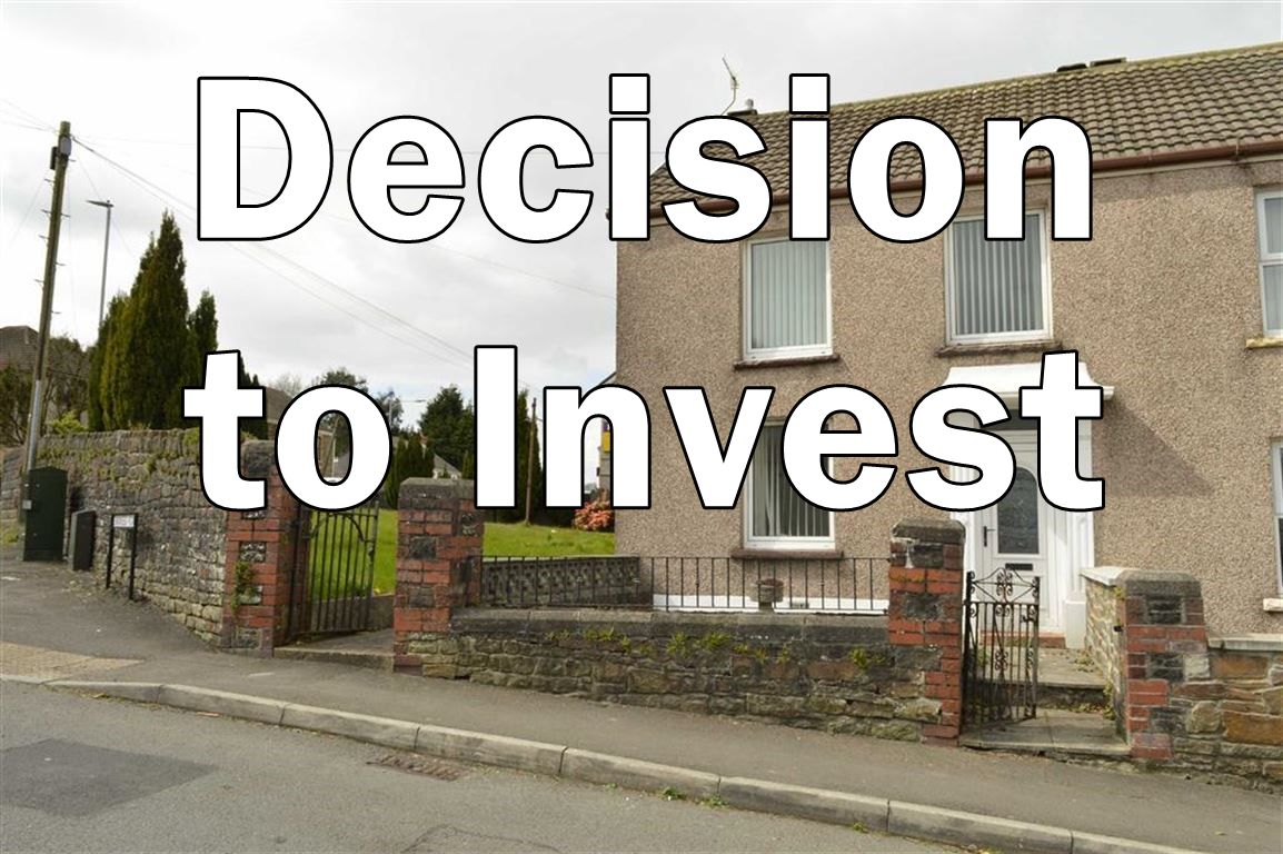 Swansea Rd Photo text: decision to invest