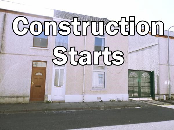 Blodwen St construction starts